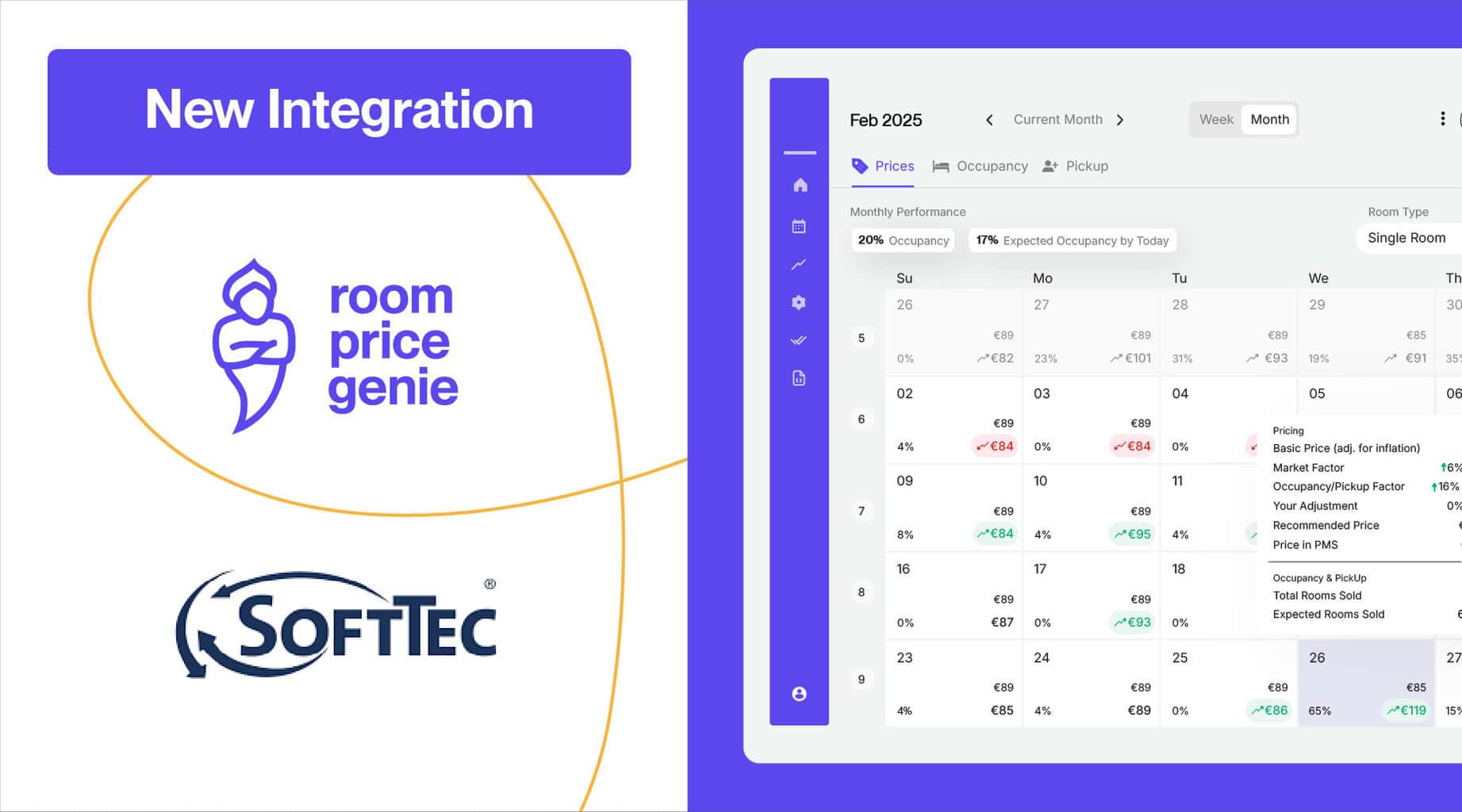 RoomPriceGenie × SoftTec Cloud