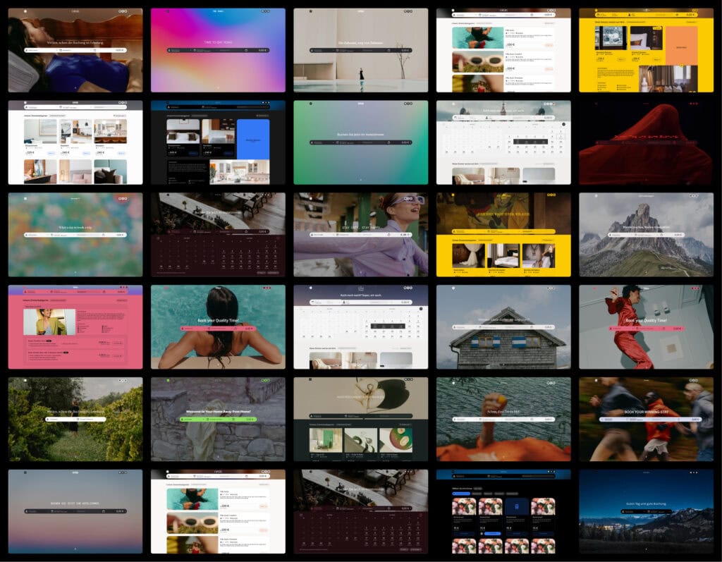 OnePageBooking Skins Examples.