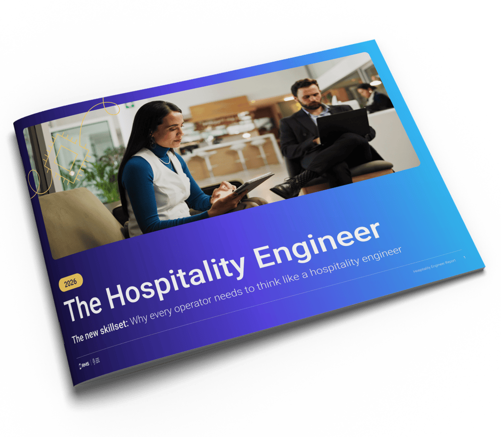 Voorpagina van het rapport van de hospitality-ingenieur